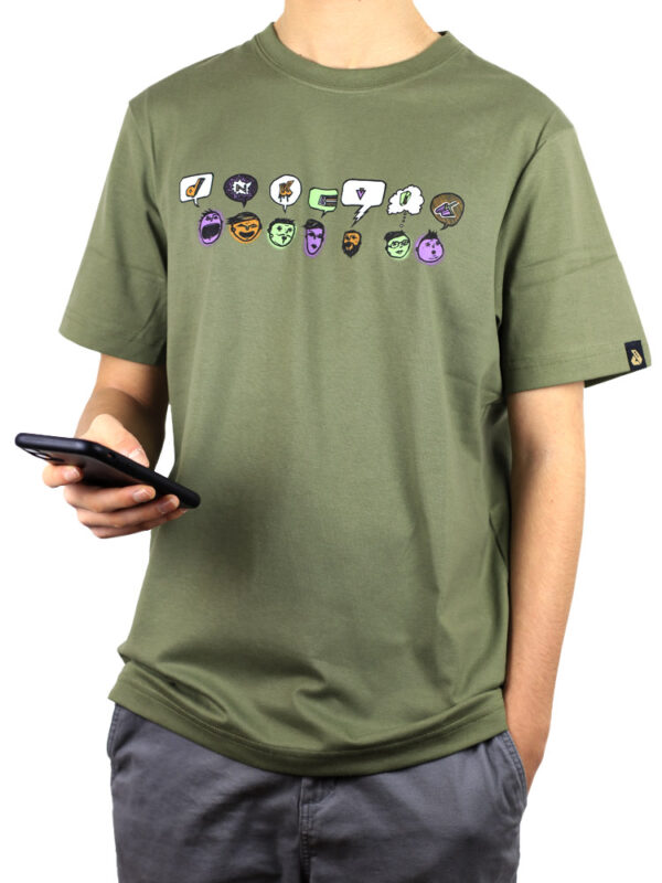 T-Shirts-Expression-Olive-Small-front